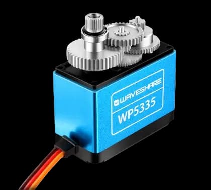 servo actuator muscle quadruped robot