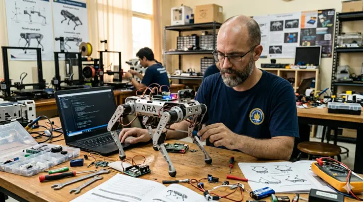Alasan saya mencoba membangun Robot Autonomous Quadruped
